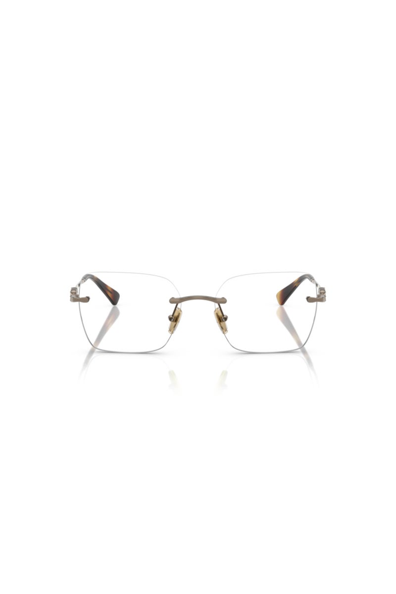 Vogue Square Eyeglasses for Women - Light Brown - 53mm Lens - Image 5